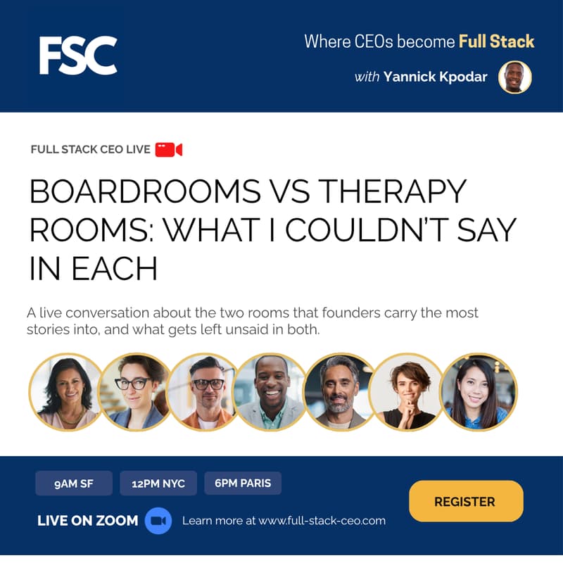 Cover Image for Boardrooms vs Therapy Rooms: What I Couldn’t Say in Each
