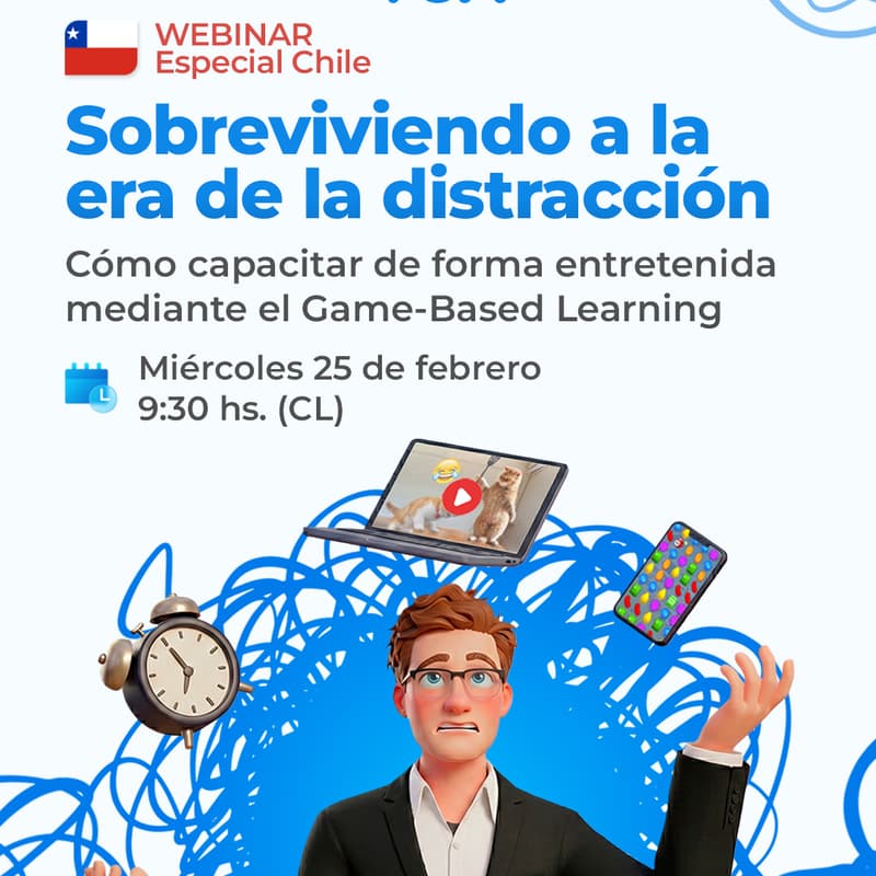 Cover Image for Sobreviviendo a la era de la distracción: cómo capacitar de forma entretenida mediante el Game Based Learning