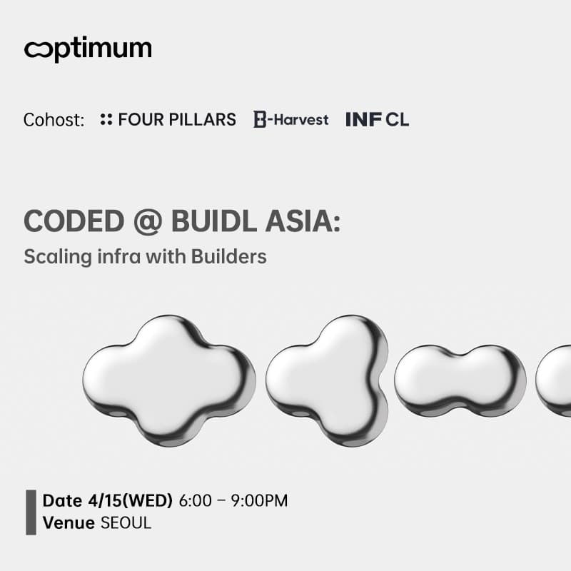 Cover Image for CODED @ BUIDL ASIA BY Optimum