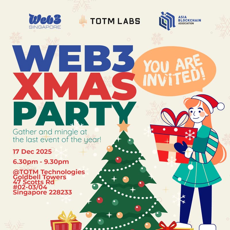 Cover Image for Web3 Singapore Xmas Party 2025