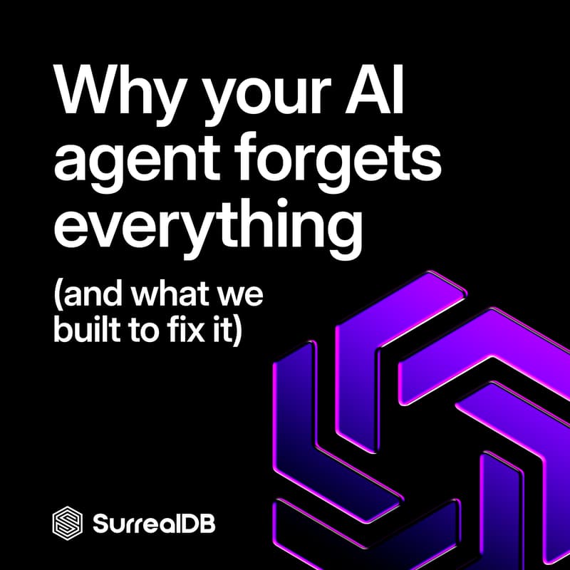 Cover Image for Livestream: Why your AI agent forgets everything (and what we built to fix it)