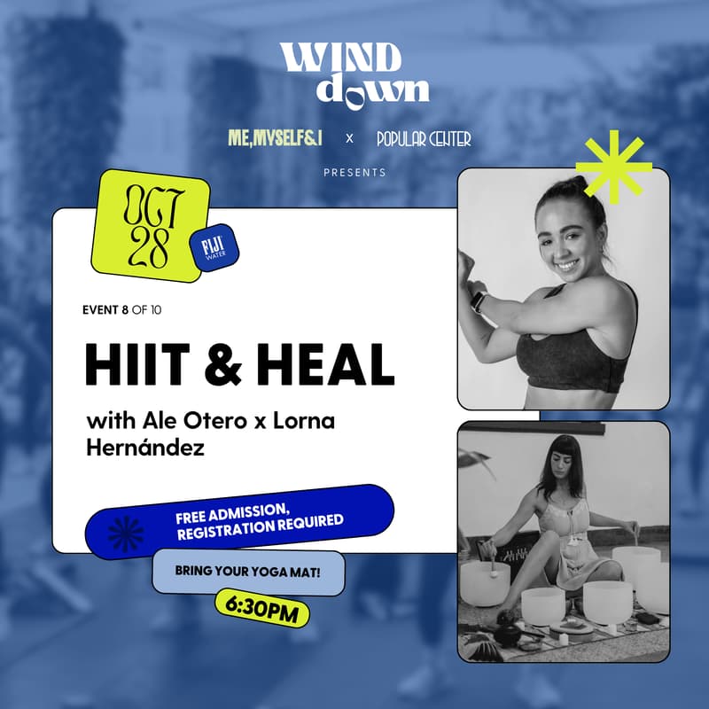 Cover Image for WIND-DOWN: HIIT & Heal by Ale Otero & Lorna Hernández