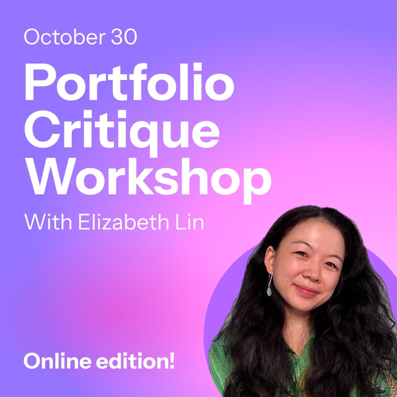 Cover Image for Portfolio Critique Workshop with Elizabeth Lin