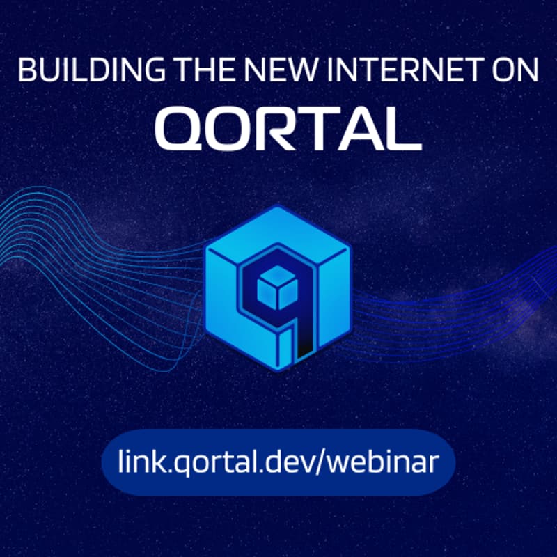 Cover Image for Qortal and the New Internet: The Unstoppable Web — Live Webinar