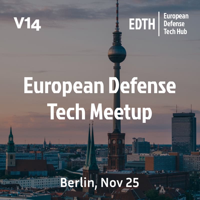Cover Image for European Defense Tech Meetup – Berlin
