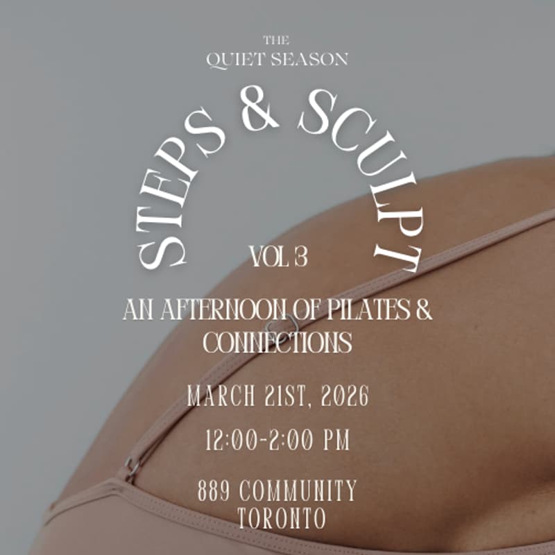 Cover Image for Steps & Sculpt: an afternoon of pilates & connections Vol 3