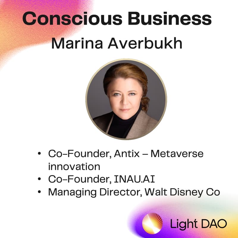 Cover Image for Light Dao Salon: Conscious Business w/ Marina Averbukh - (Dubai)