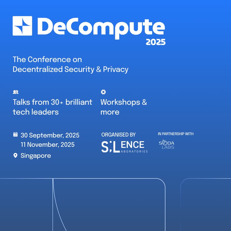 Cover Image for DeCompute 2025: The Conference on Decentralized Security and Privacy