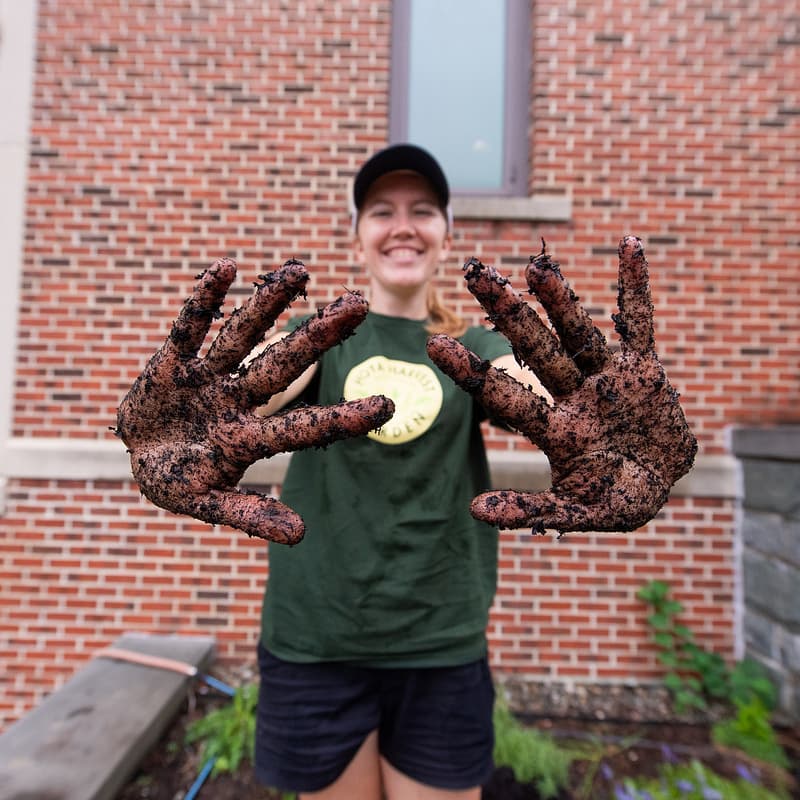 Cover Image for Planting Party at Georgetown University Hoya Harvest Garden