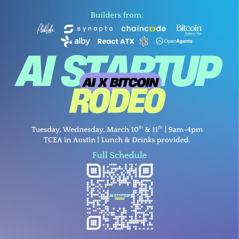 Cover Image for 💻 AI Startup Rodeo @ SXSW '26 (unofficial) March 10th & 11th