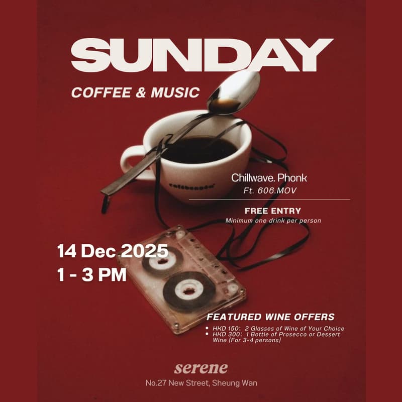 Cover Image for Serene Sunday: Coffee & DJ Vol. 2
