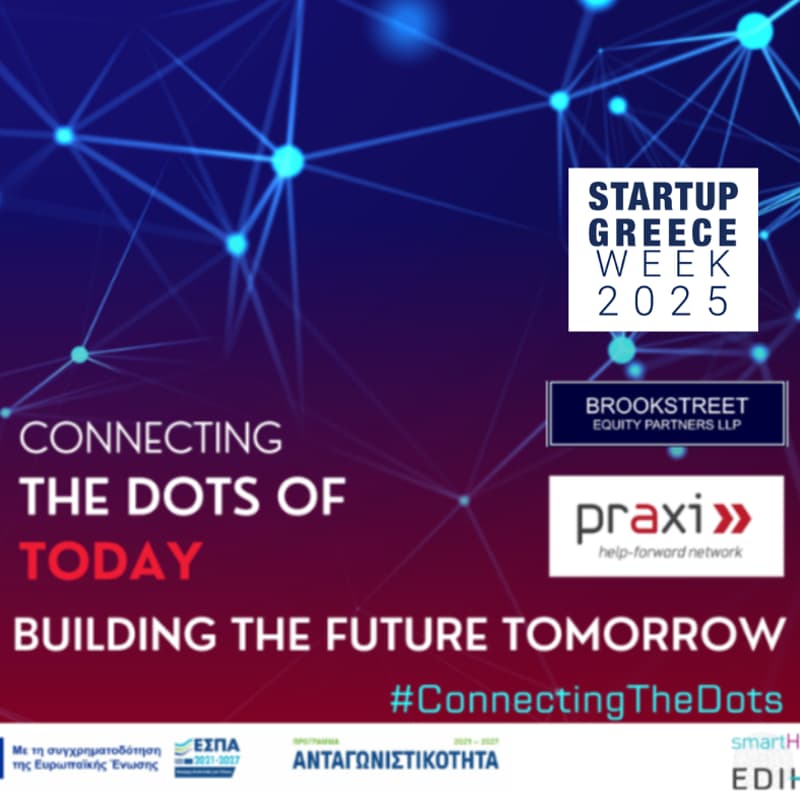 Cover Image for Startup Greece Week 2025 x  Connecting the Dots of Today, Building the Future of Tomorrow Demo Day Round 3