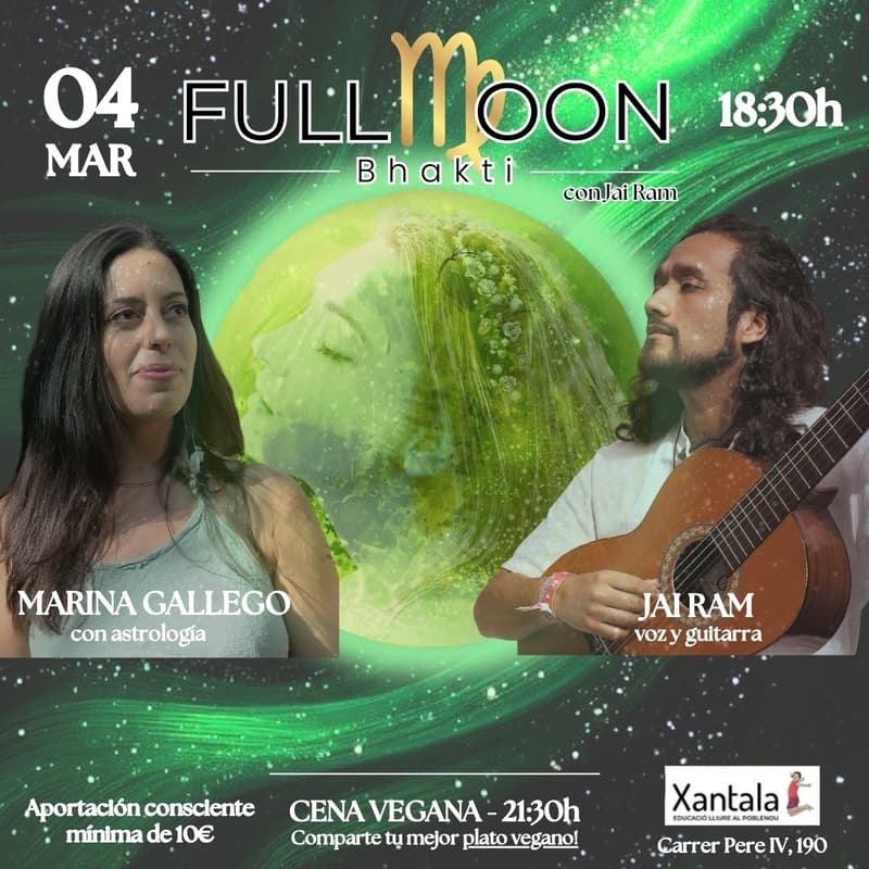 Cover Image for FULL MOON BHAKTI🌕✨🕉️❤️ en Virgo♍