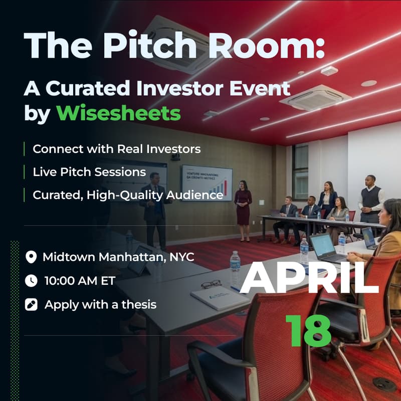 Cover Image for Wisesheets Stock Pitch Room