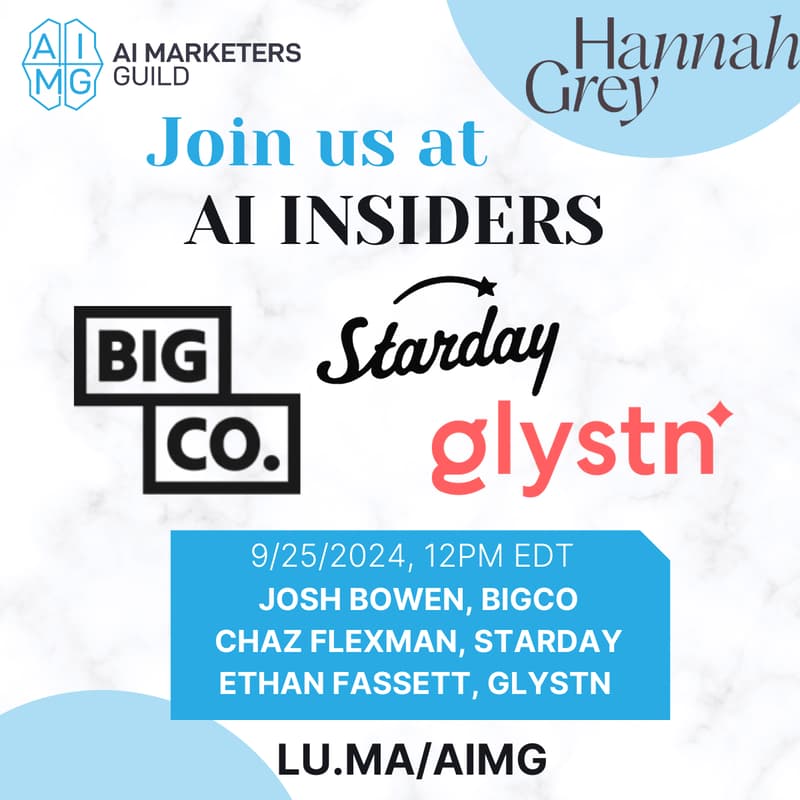 Cover Image for AI Insiders with Hannah Grey VC