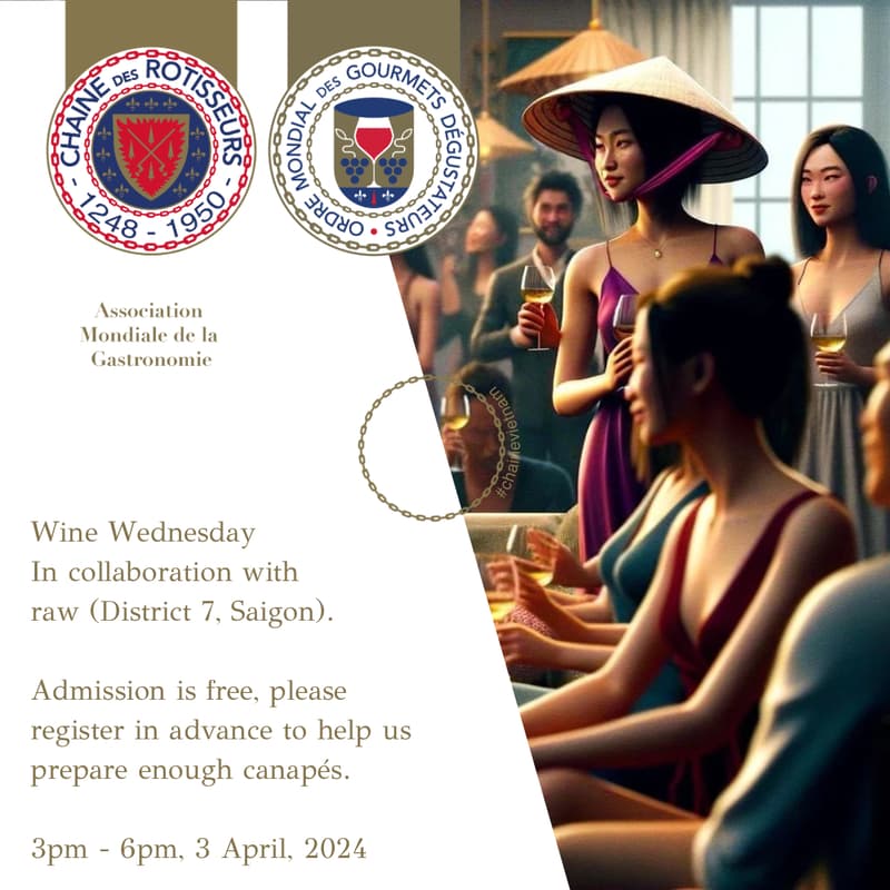 Cover Image for Wine Wednesday Saigon Edition