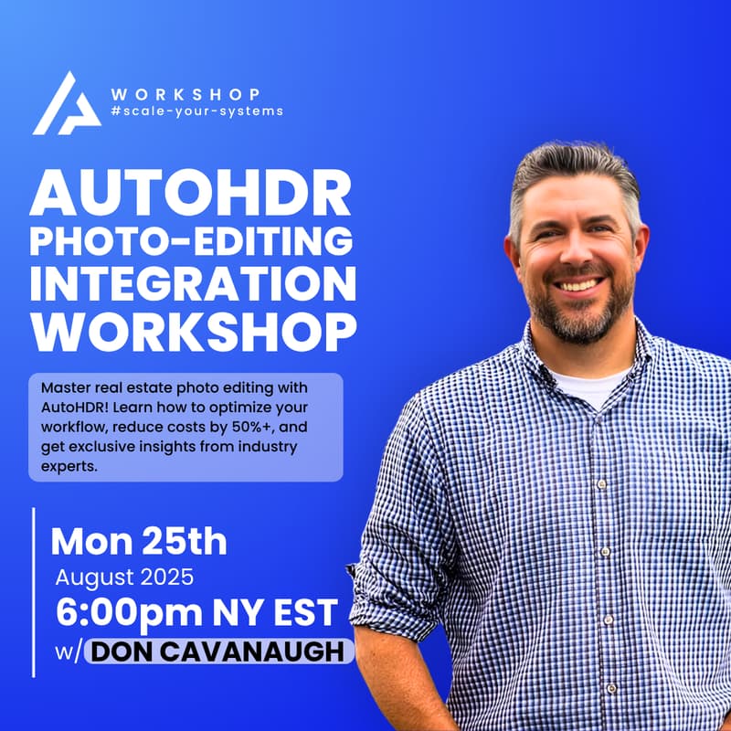 Cover Image for AutoHDR Photo Editing Integration Workshop