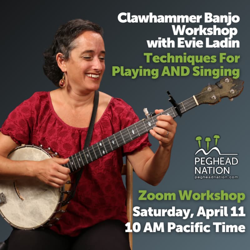 Cover Image for Clawhammer Banjo Workshop with Evie Ladin | Sat, April 11, 2026