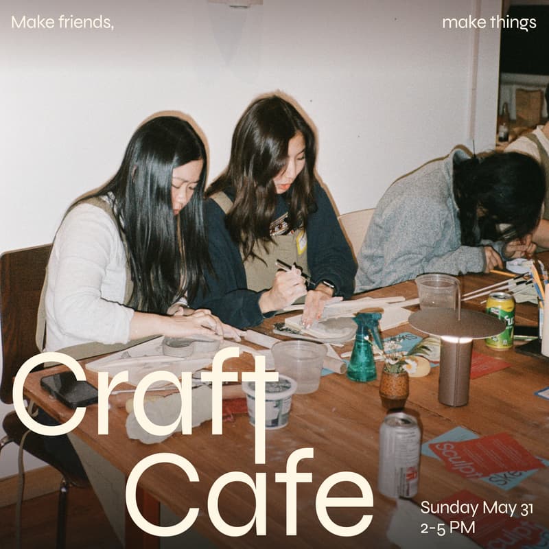 Cover Image for Craft Cafe: Make friends, Make crafts