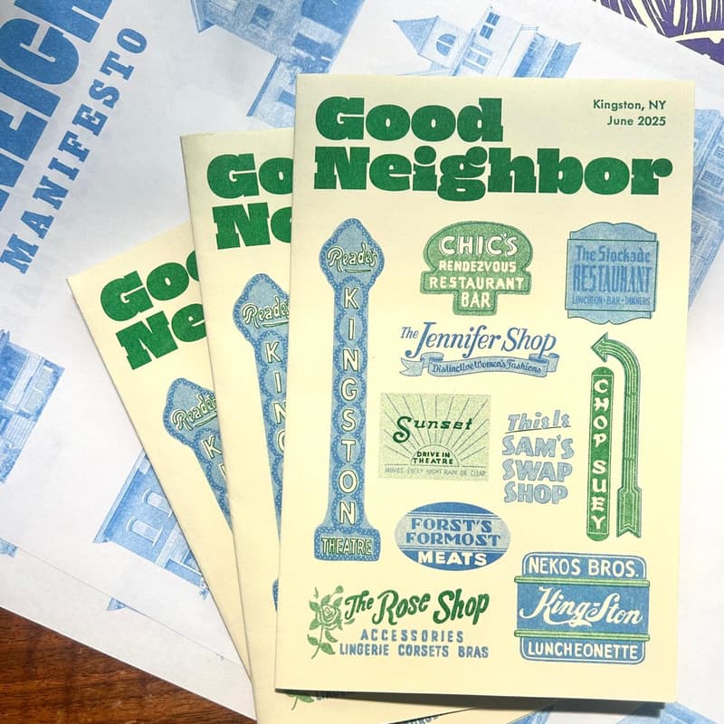 Cover Image for Good Neighbor Zine Launch