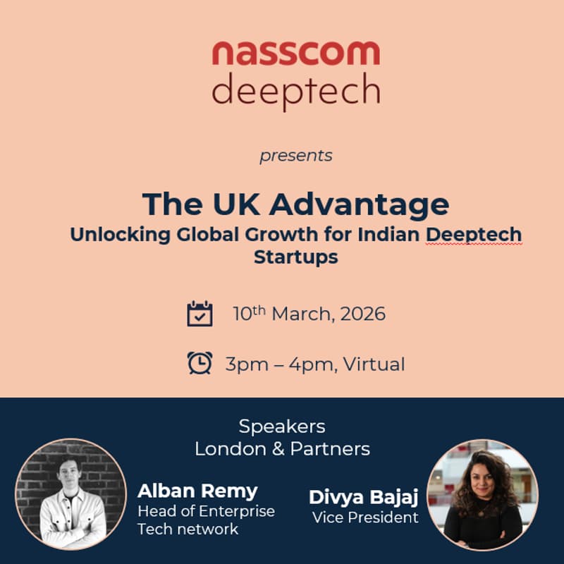 Cover Image for The UK Advantage: Unlocking Global Growth for Indian Deeptech Startups (for deeptech founders only)