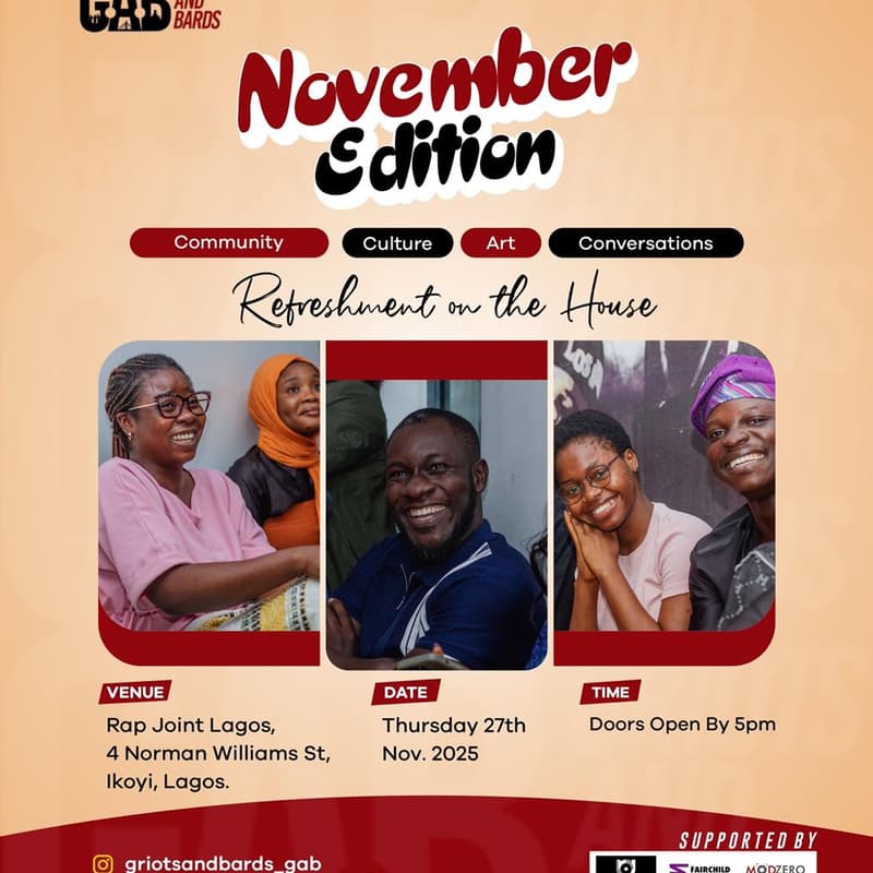 Cover Image for Griot & Bards #GABNovember