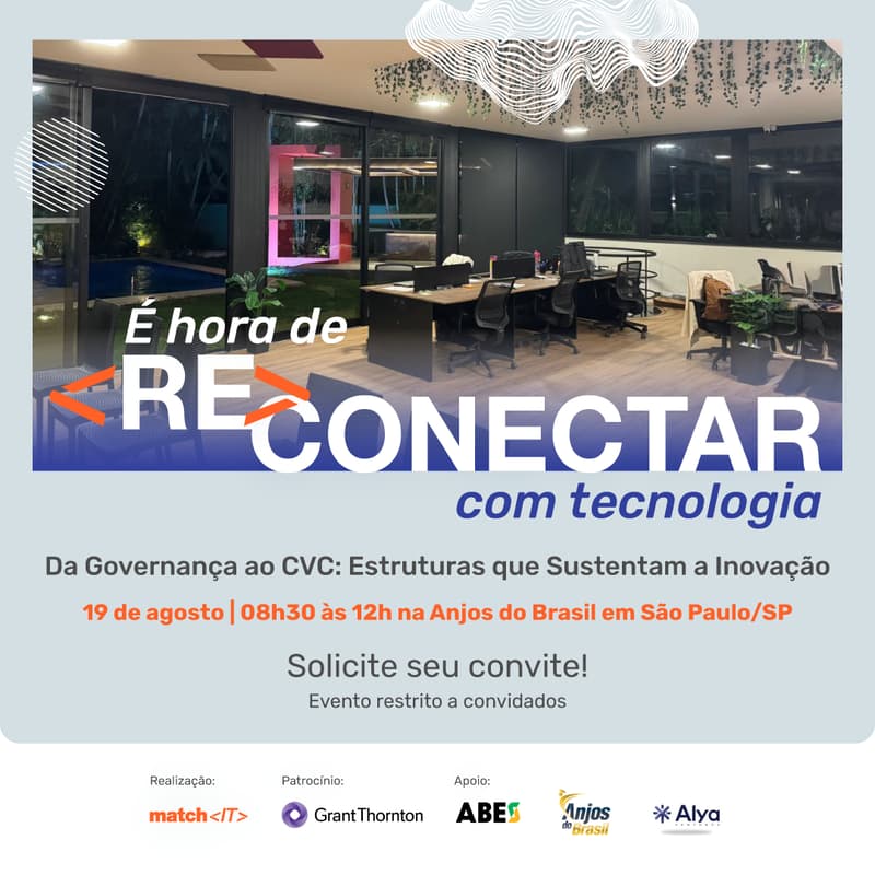 Cover Image for <Re>conectar com Tecnologia: Governança em Inovação e CVC