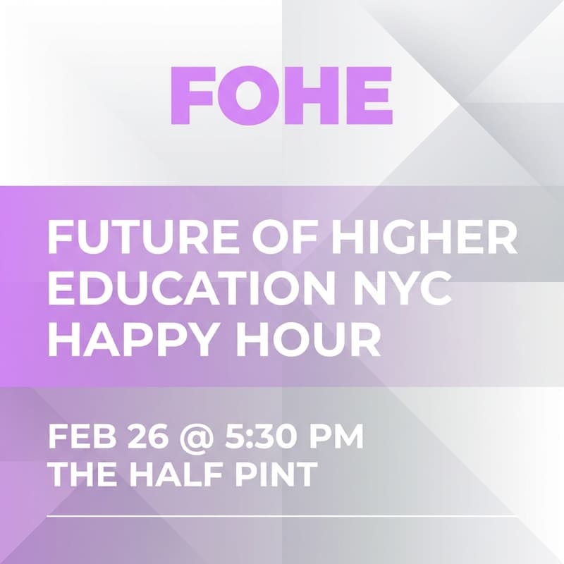 Cover Image for FOHE NYC Feb HH