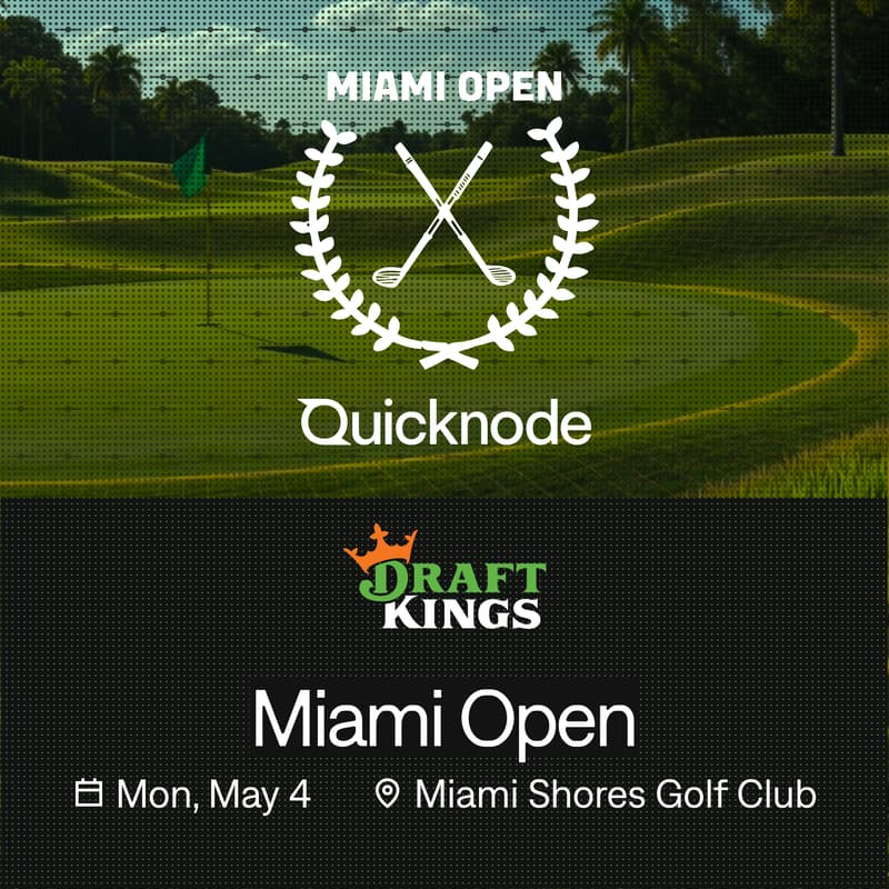 Cover Image for Quicknode Miami Executive Open | Consensus Week Kickoff