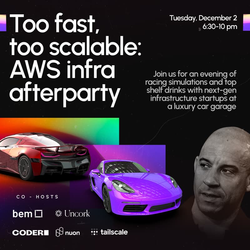 Cover Image for Too fast, too scalable: AWS infra racing afterparty