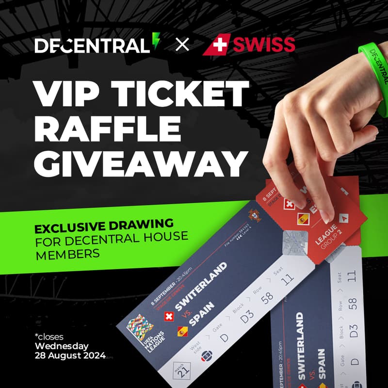 Cover Image for VIP Ticket Raffle (Switzerland vs Spain Match)