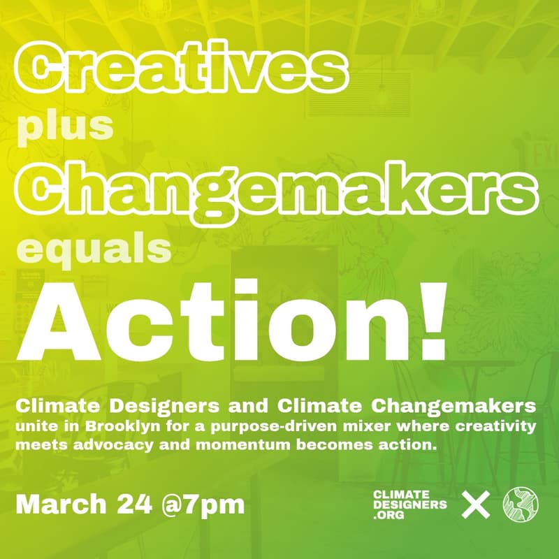 Cover Image for Creatives + Changemakers = Action