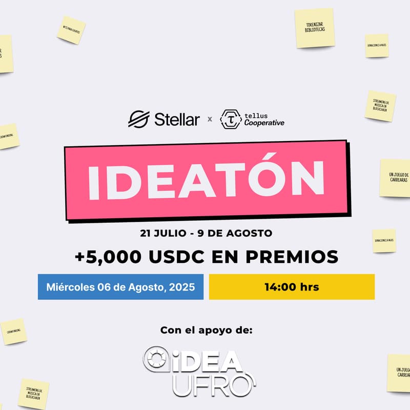Cover Image for 🎯Postula tu idea hoy y compite en el Stellar LATAM Ideathon 💸