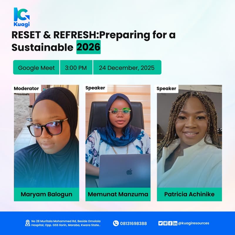 Cover Image for RESET & REFRESH:Preparing for a Sustainable 2026