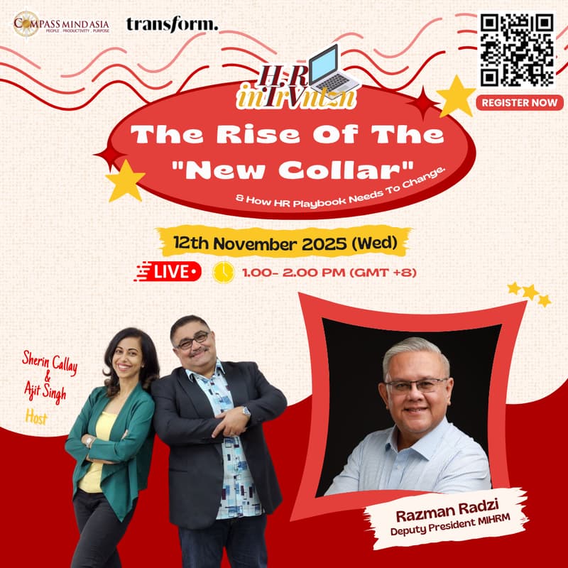 Cover Image for #HRTV SE5EP10: The Rise Of The "New Collar" and How HR Playbook Needs to Change