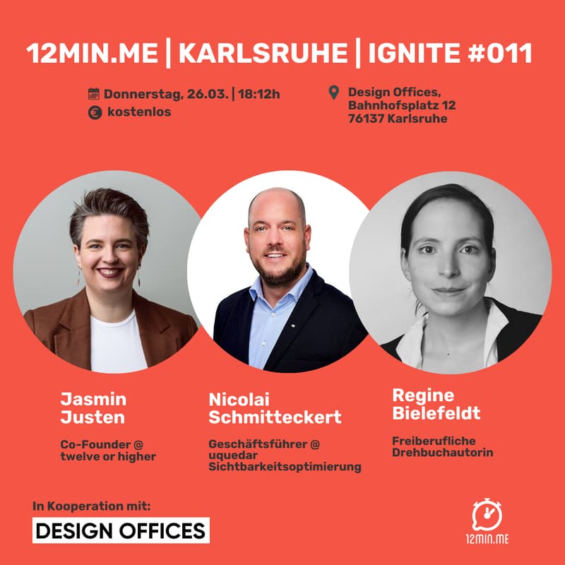 Cover Image for 12MIN.ME | KARLSRUHE | IGNITE 🔥 #011