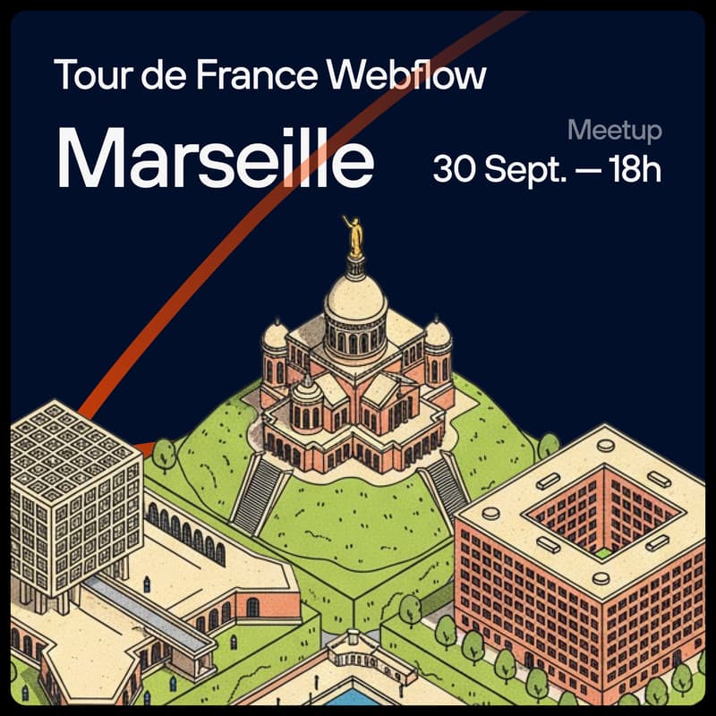 Cover Image for Tour de France Webflow · Meetup à Marseille