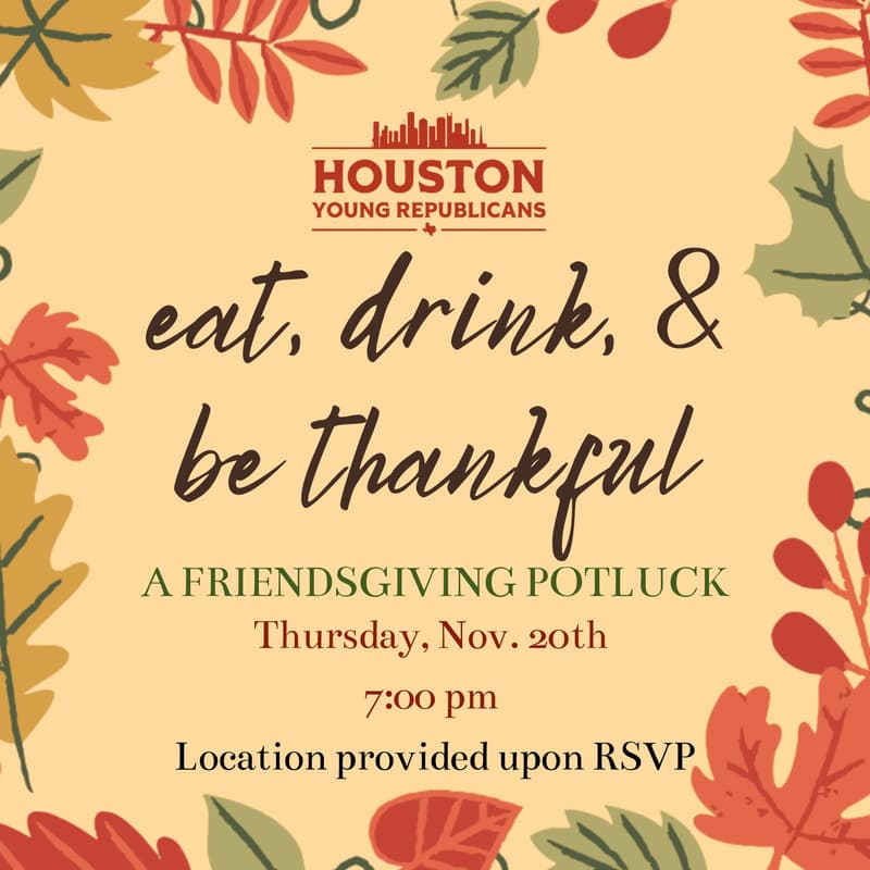 Cover Image for HYR Thanksgiving Potluck 🦃