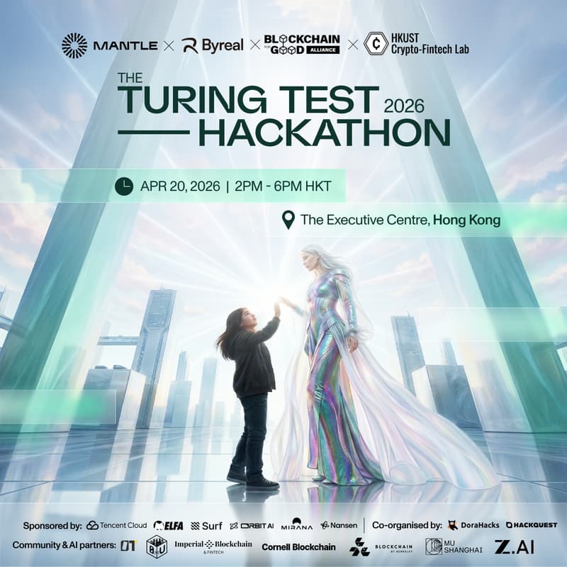Cover Image for When AI Meets Mantle: The Turing Test Hackathon 2026 Tour Hong Kong