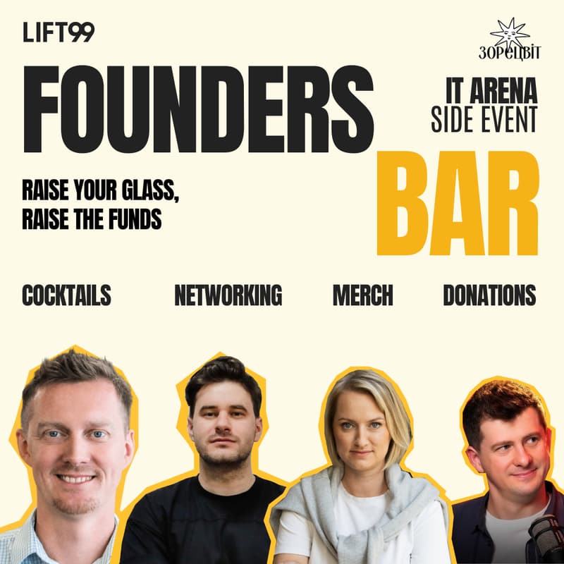 Cover Image for 🍸 Founders Bar @ IT Arena