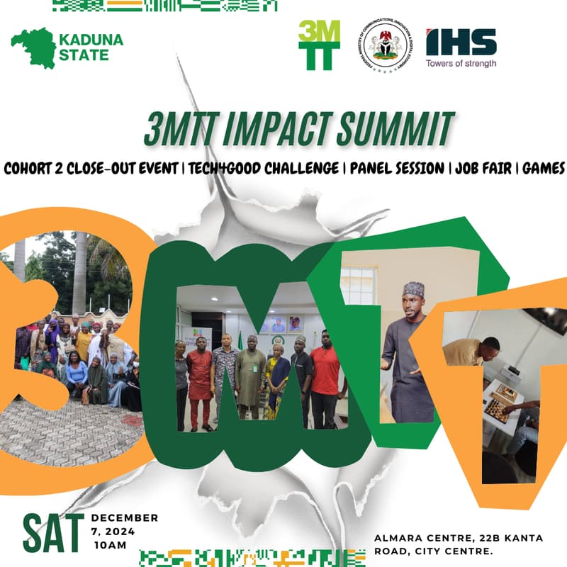Cover Image for 3MTT Kaduna Impact Summit