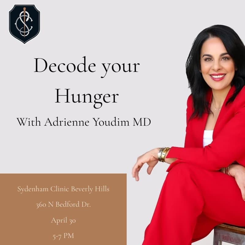 Cover Image for Decode Your Hunger: An Evening with Dr. Adrienne Youdim