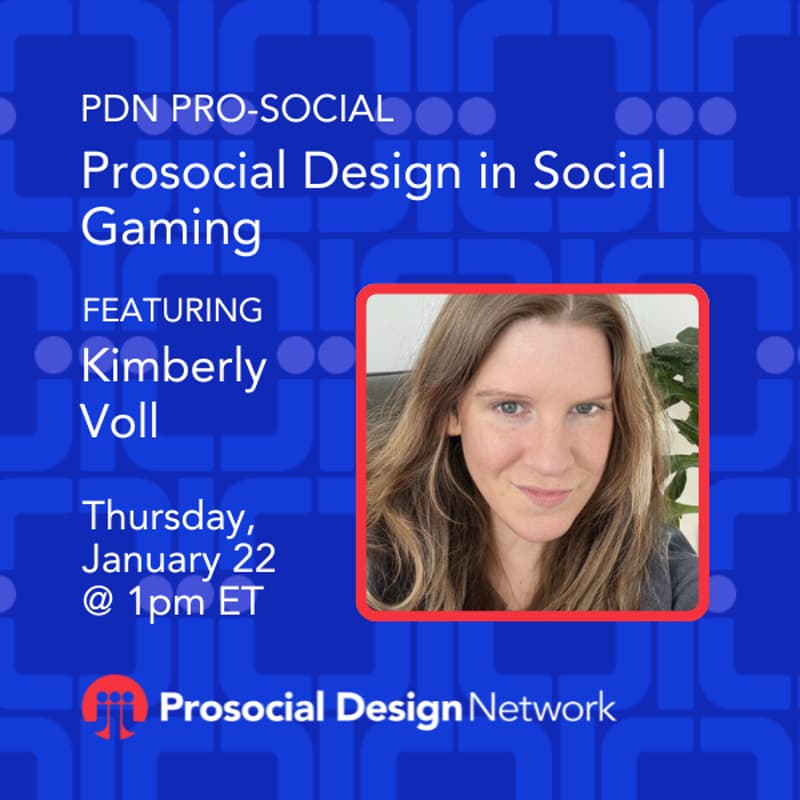 Cover Image for PDN Pro-Social. Prosocial Design in Social Gaming