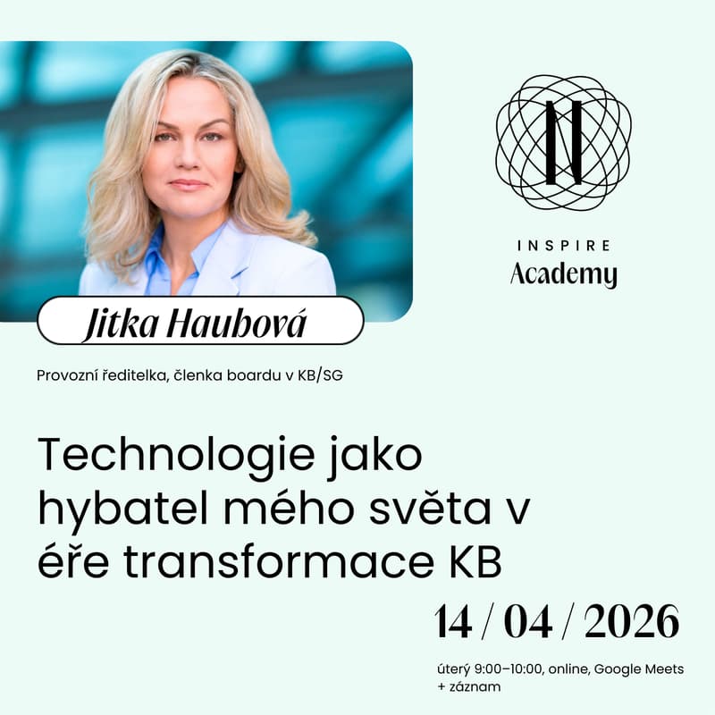 Cover Image for Technologie jako hybatel mého světa v éře transformace KB (Jitka Haubová)