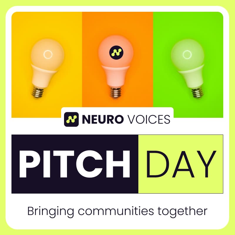 Cover Image for Neuro Voices Pitch Day – An event spotlighting neurodivergent founders