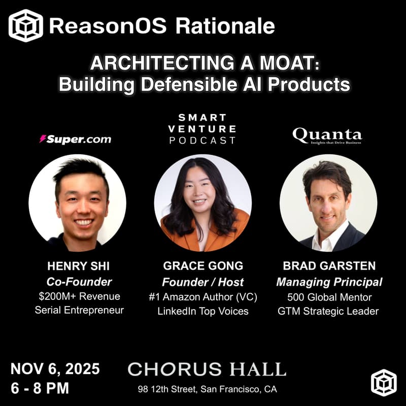 Cover Image for The ReasonOS Rationale: What does a moat look like in an AI native world?
