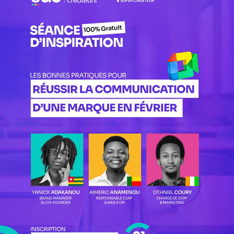 Cover Image for Super CM | Episode 2 - Inspiration : Réussir sa com et celui des marques en février