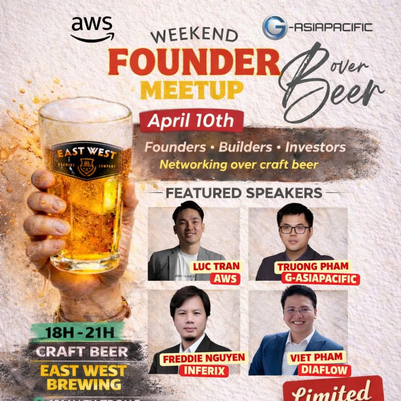 Cover Image for Founder Meetup – Startup Stories Over Beer