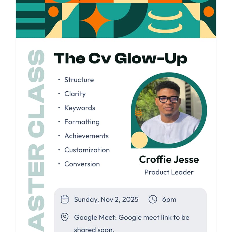 Cover Image for The cv Glow-Up