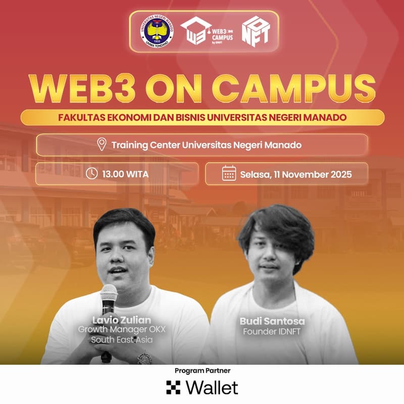 Cover Image for Web3 on Campus at Universitas Negeri Manado